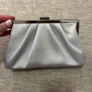 Silver Clutch Bag